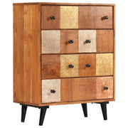 Commode en bois d'acacia massif 60x30x75 cm v1562 Vetonek
