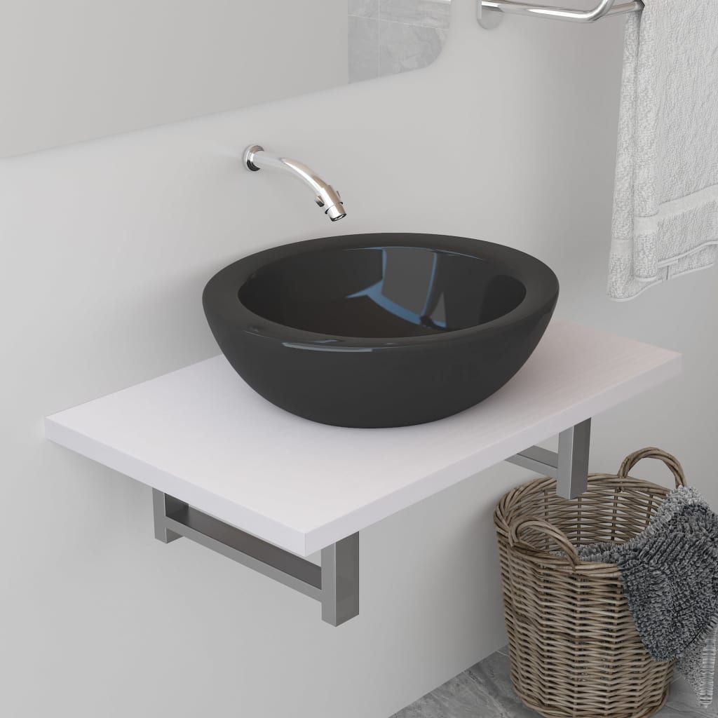 Meuble de salle de bain blanc 60x40x16,3 cm v4943 Vetonek