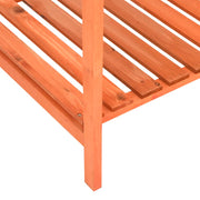 Jardinera huerto madera maciza de abeto 80x60x80 cm v8055 - Vetonek