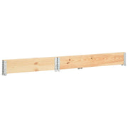 Arriate de madera maciza de pino 100x150 cm V1759 Vetonek