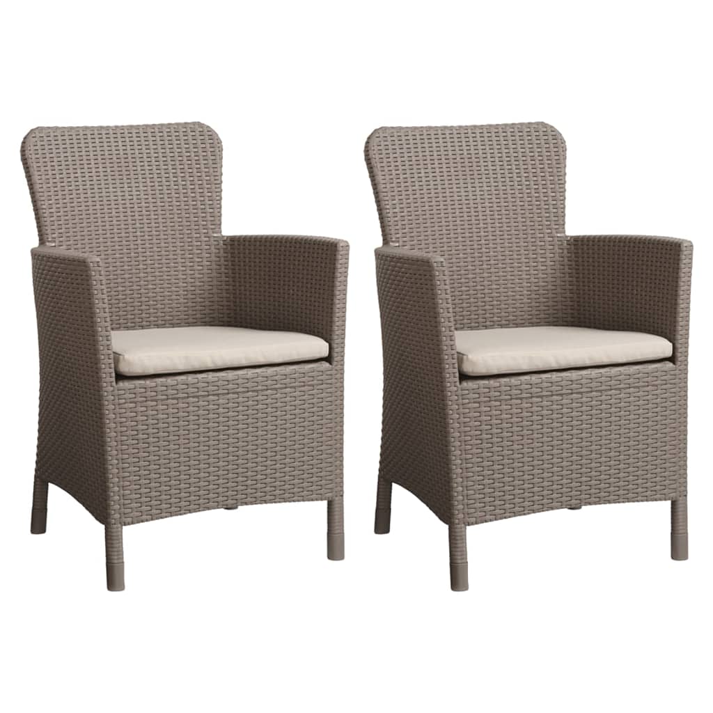 Silla de exterior Keter "Miami" Cappuccino V7615 Vetonek