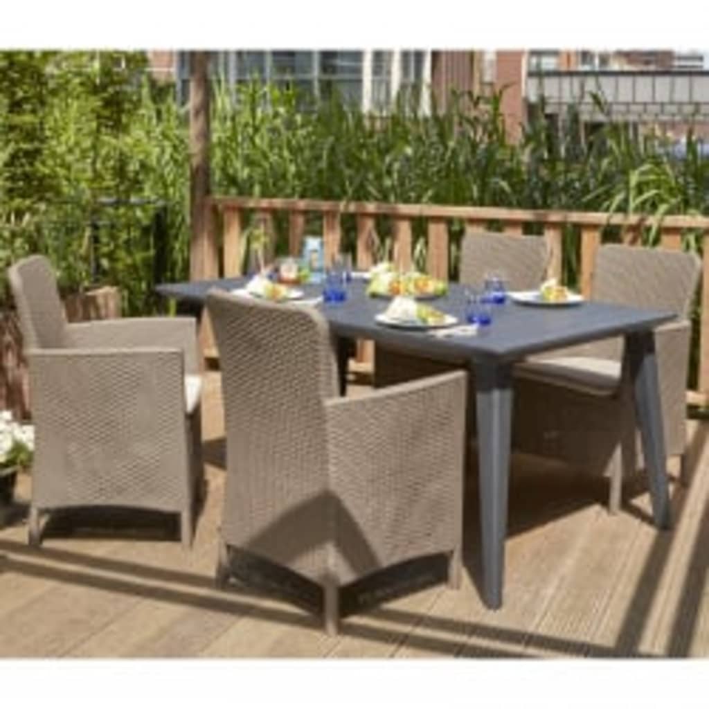 Silla de exterior Keter "Miami" Cappuccino V7615 Vetonek