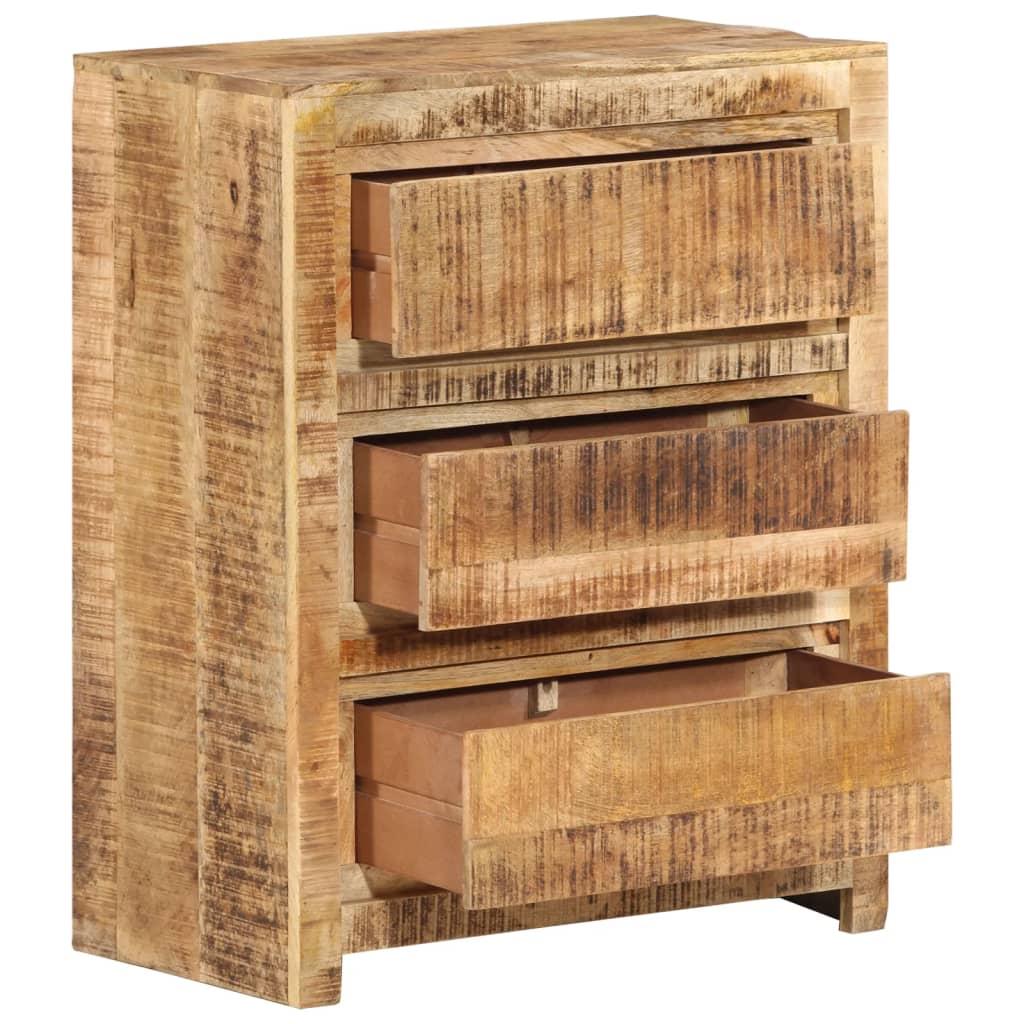 Commode en manguier massif 60x33x75 cm v5766 - Vetonek