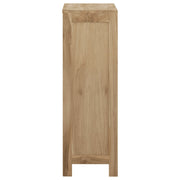 Commode en bois de teck massif 55x30x90 cm - Vetonek