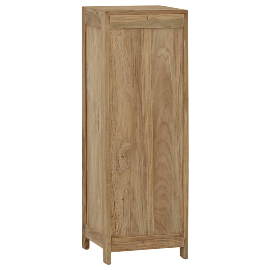 Commode en bois de teck massif 30x30x90 cm v9005 - Vetonek