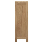 Commode en bois de teck massif 30x30x90 cm v9005 - Vetonek