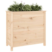 Jardinera madera maciza de pino 82,5x40x78 cm V0214 Vetonek