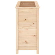 Jardinera madera maciza de pino 82,5x40x78 cm V0214 Vetonek
