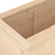 Jardinera madera maciza de pino 82,5x40x78 cm V0214 Vetonek