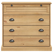 Commode VIGO en bois de pin massif 80x40x76 cm V5742 Vetonek