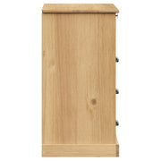 Commode VIGO en bois de pin massif 80x40x76 cm V5742 Vetonek