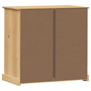 Commode VIGO en bois de pin massif 80x40x76 cm V5742 Vetonek