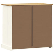 Commode VIGO en bois de pin blanc massif 80x40x76 cm V5759 Vetonek