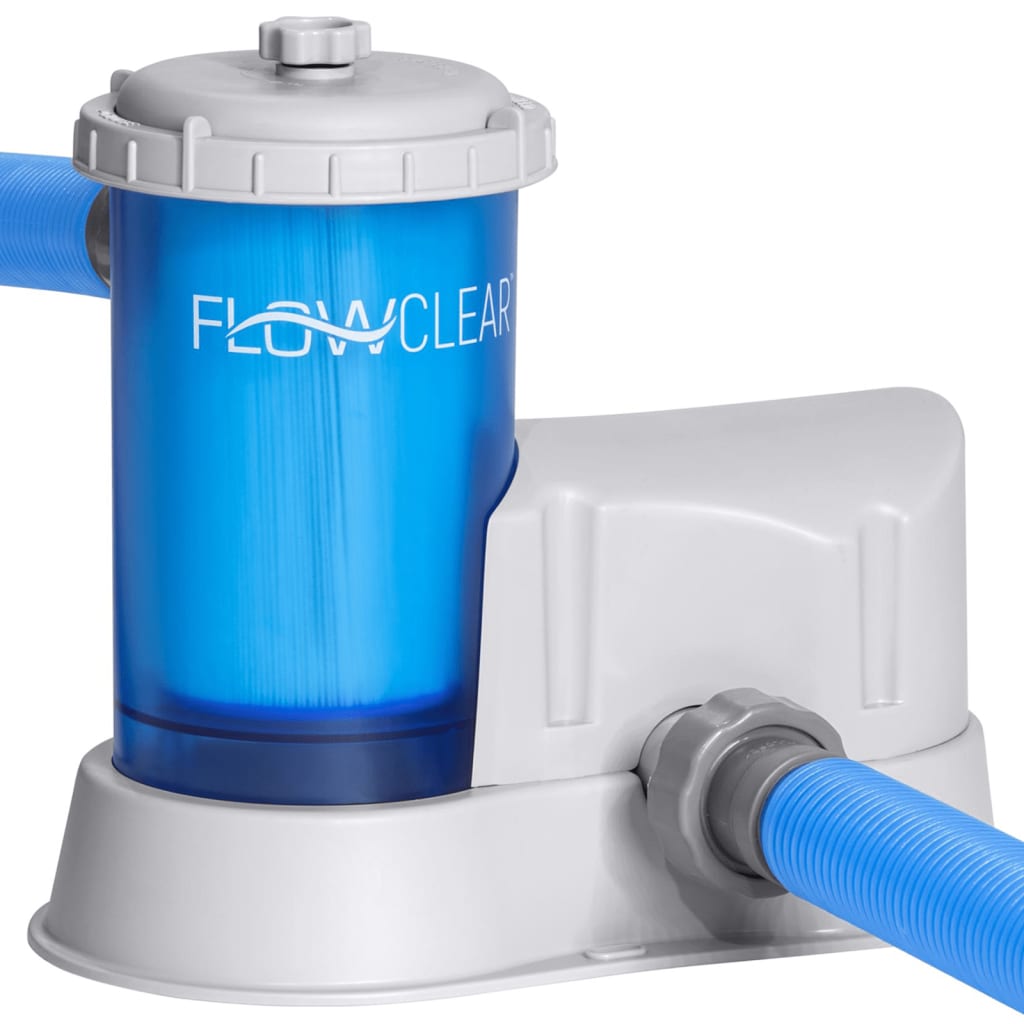 Bestway Depuradora de cartucho transparente Flowclear V3809 Vetonek