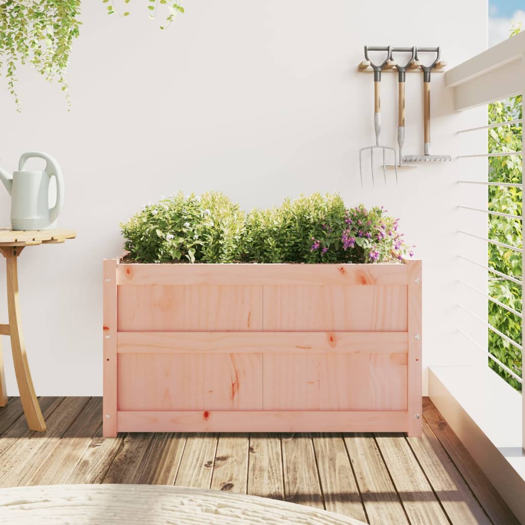 Jardinera madera maciza douglas 90x50x50 cm v9892 - Vetonek