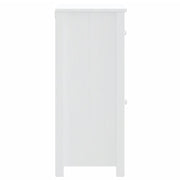 Meuble de salle de bain BERG en bois de pin blanc massif 40x34x80 cm - Vetonek