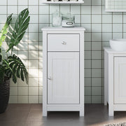 Meuble de salle de bain Berg en bois de pin blanc massif 40x34x80 cm v5089 Vetonek