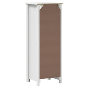 Meuble de salle de bain Berg en bois de pin blanc massif 40x34x110 cm v5126 - Vetonek
