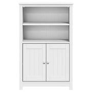 Meuble de salle de bain BERG en bois de pin blanc massif 69,5x34x110 cm - Vetonek