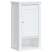 Vetonek BERG meuble mural de salle de bain en bois de pin blanc massif 40x27x71,5 cm