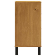 Commode flam en bois de pin massif 110x40x80 cm v1808 - Vetonek