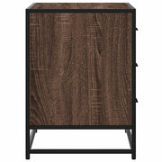 Commode en contreplaqué de chêne brun 70x41x56 cm v1378 - Vetonek