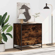 Commode en contreplaqué de chêne fumé 70x41x70 cm v1408 - Vetonek