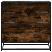 Commode en contreplaqué de chêne fumé 70x41x70 cm v1408 - Vetonek