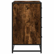 Commode en contreplaqué de chêne fumé 70x41x70 cm v1408 - Vetonek
