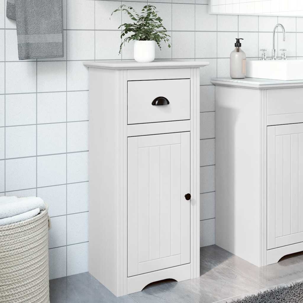 Meuble de salle de bain Bodo blanc 44x30x90 cm v2633 - Vetonek