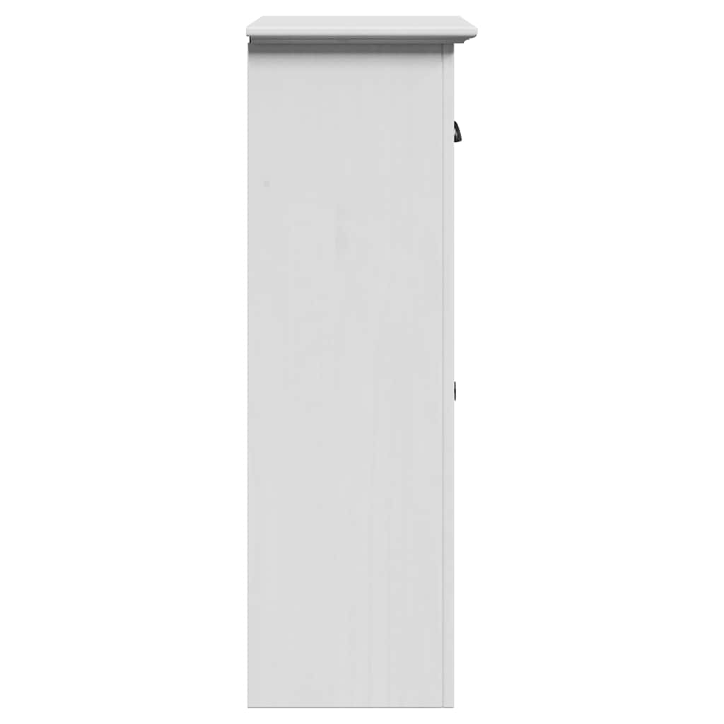 Meuble de salle de bain Bodo blanc 44x30x90 cm v2633 - Vetonek