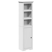 Meuble de salle de bain Bodo blanc 44x30x160 cm v2664 - Vetonek