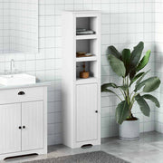 Meuble de salle de bain Bodo blanc 44x30x160 cm v2664 - Vetonek