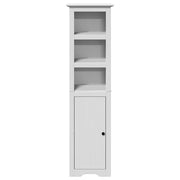 Meuble de salle de bain Bodo blanc 44x30x160 cm v2664 - Vetonek