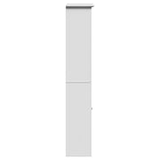 Meuble de salle de bain Bodo blanc 44x30x160 cm v2664 - Vetonek