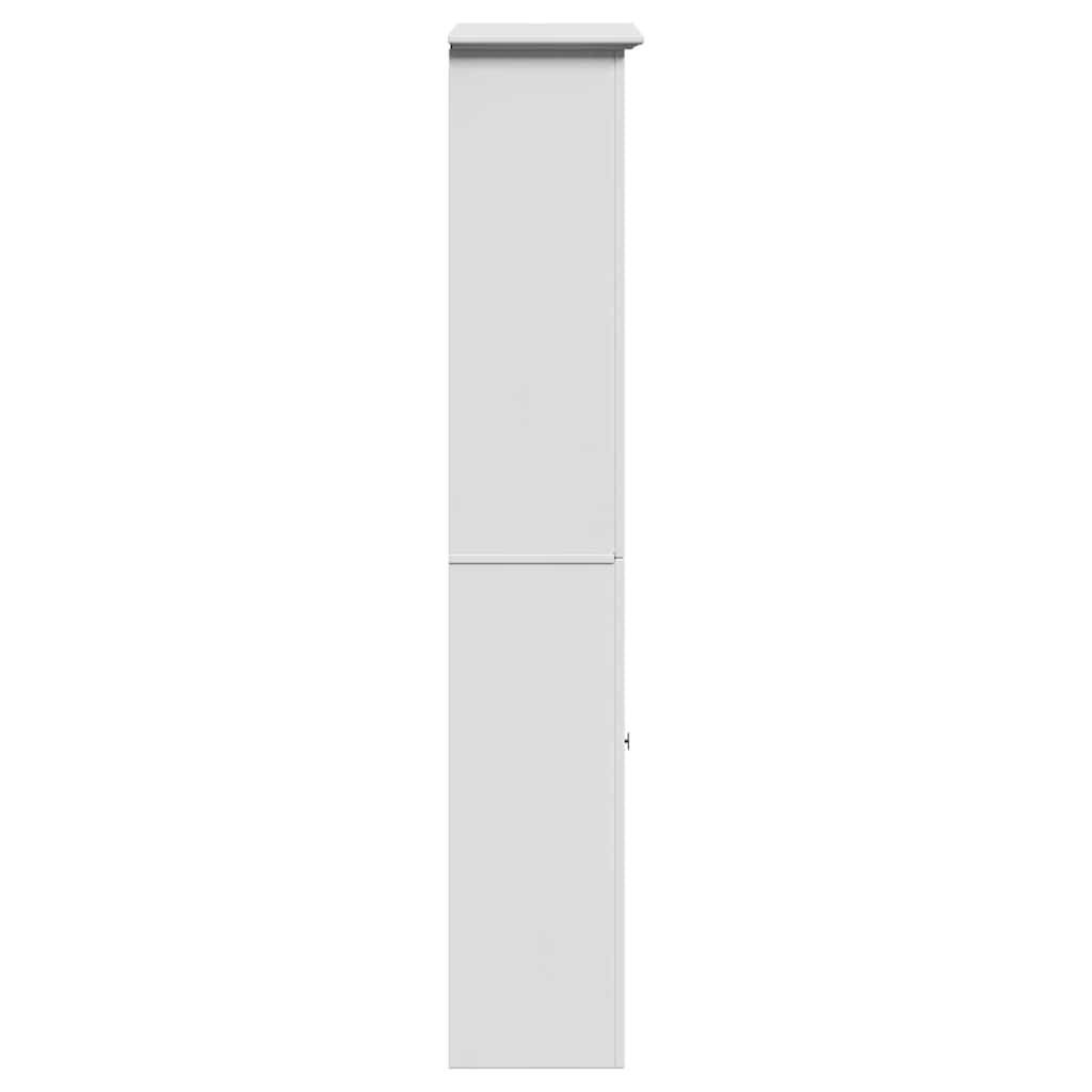 Meuble de salle de bain Bodo blanc 44x30x160 cm v2664 - Vetonek