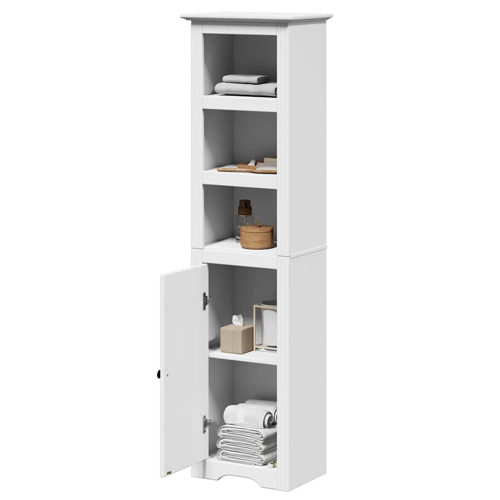 Meuble de salle de bain Bodo blanc 44x30x160 cm v2664 Vetonek