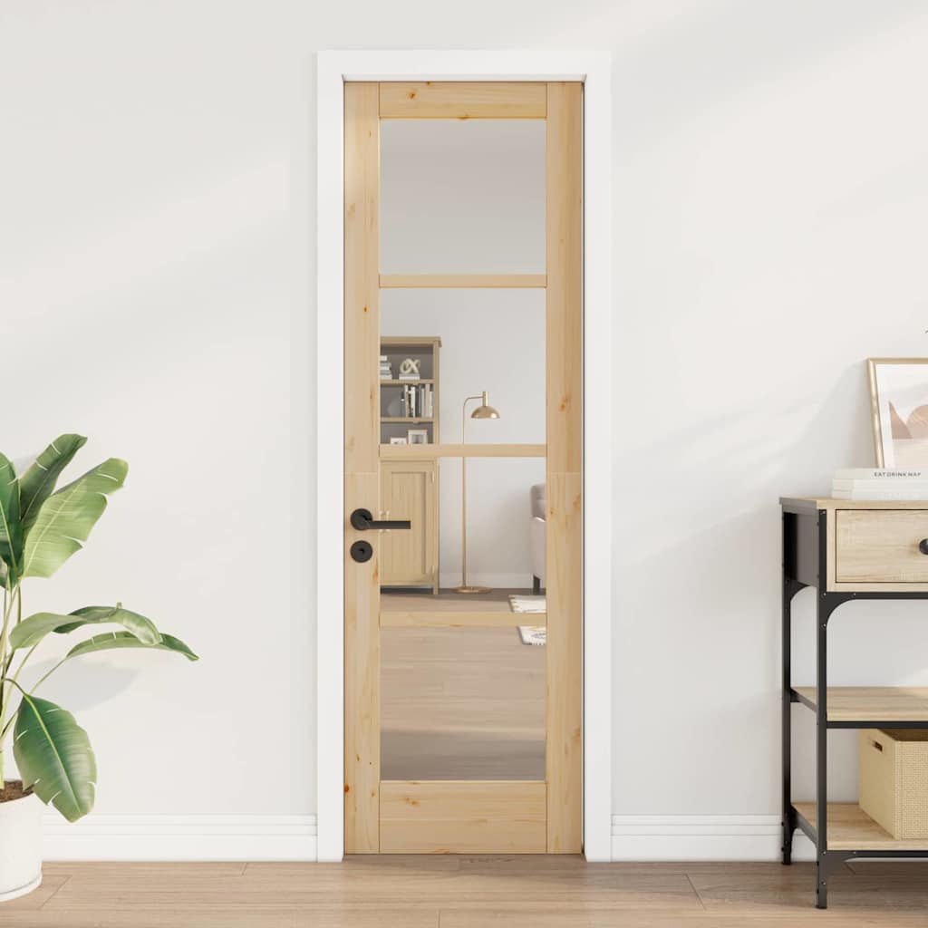 Porte intérieure ORKDAL marron 61 x 198,5 cm 