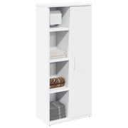 Meuble de salle de bain avec porte-papier toilette blanc 39x22x90 cm v4039 Vetonek