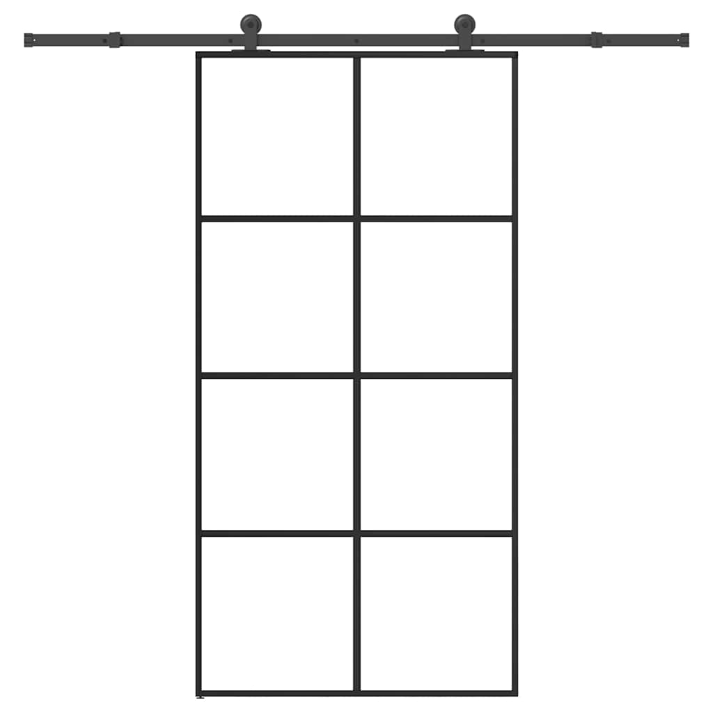 Puerta Corredera Vidrio ESG Aluminio 102,5x205 cm