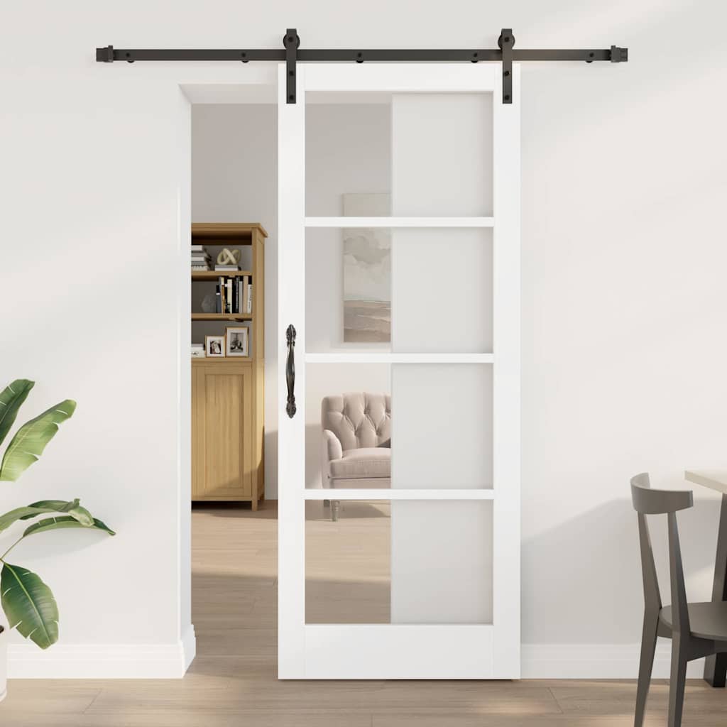 Porte coulissante ORKDAL et noir 83 x 211 cm 
