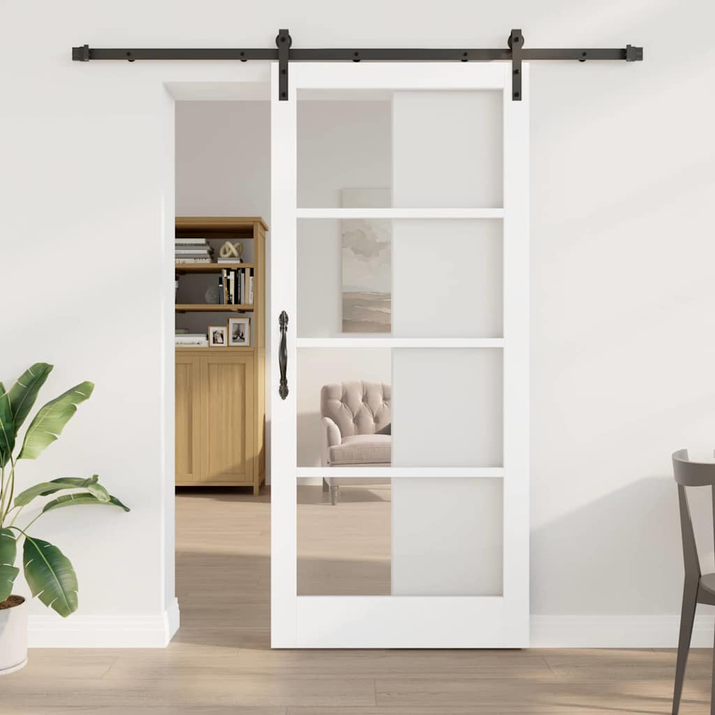 Porte coulissante ORKDAL et noir 93 x 211 cm 