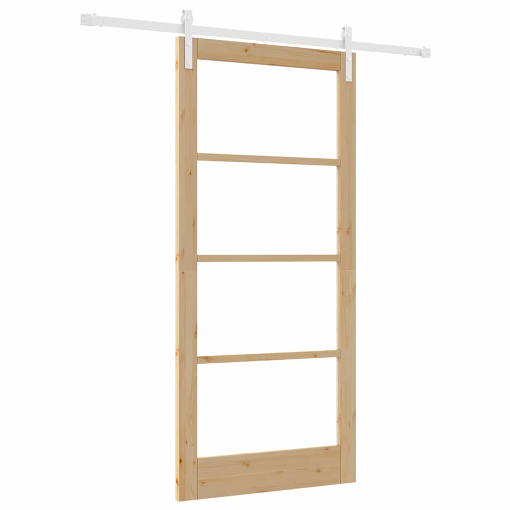 Puerta Corredera Natural 93 x 202 cm