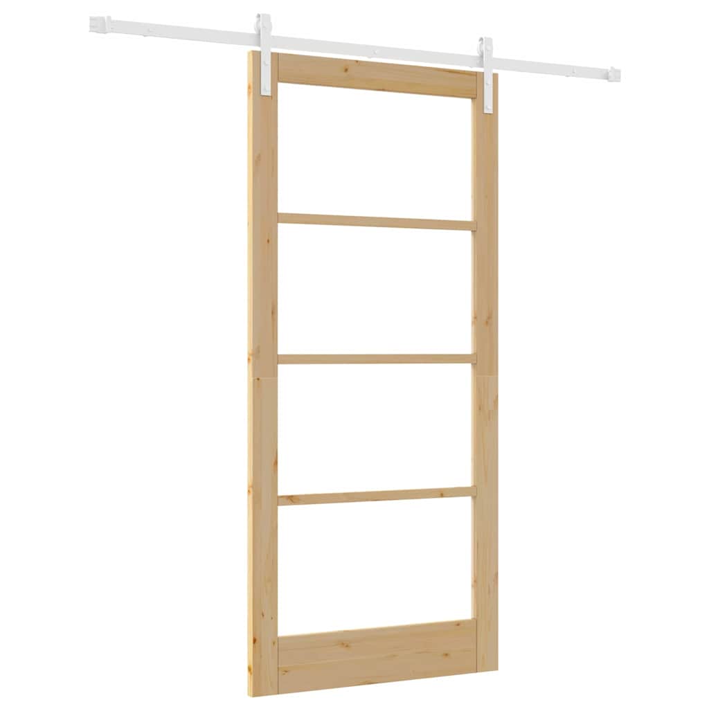 Puerta Corredera Natural 93 x 202 cm