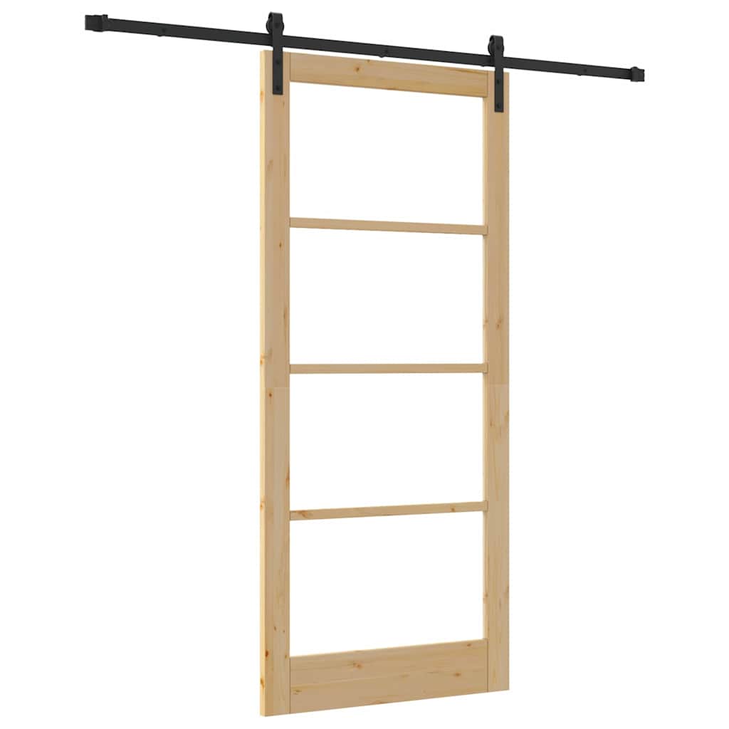 Puerta Corredera Natural 93 x 211 cm