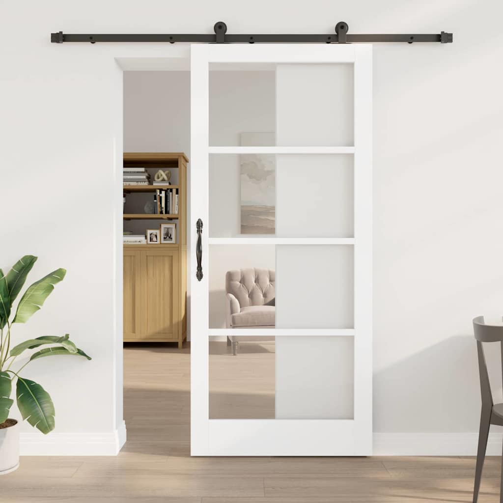 Porte coulissante ORKDAL et noir 93 x 211 cm 