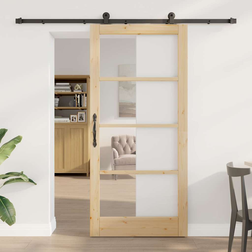 Porte coulissante ORKDAL Naturel 93 x 202 cm 
