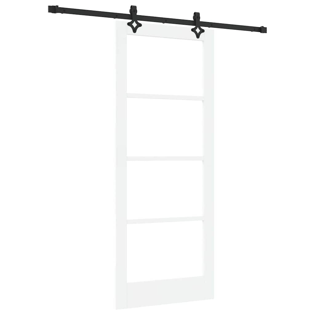 Porte coulissante ORKDAL et noire 83 x 202 cm 