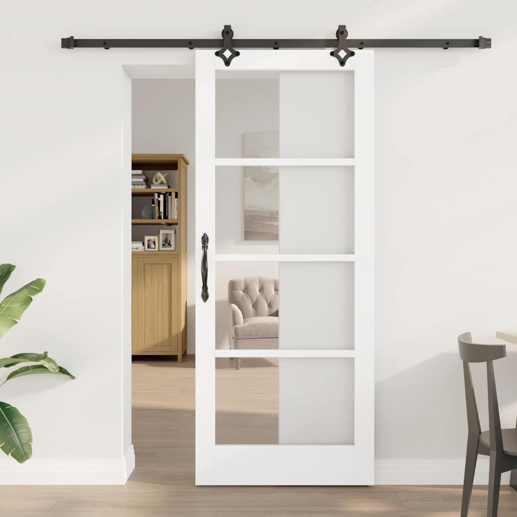 Porte coulissante ORKDAL et noir 83 x 202 cm 