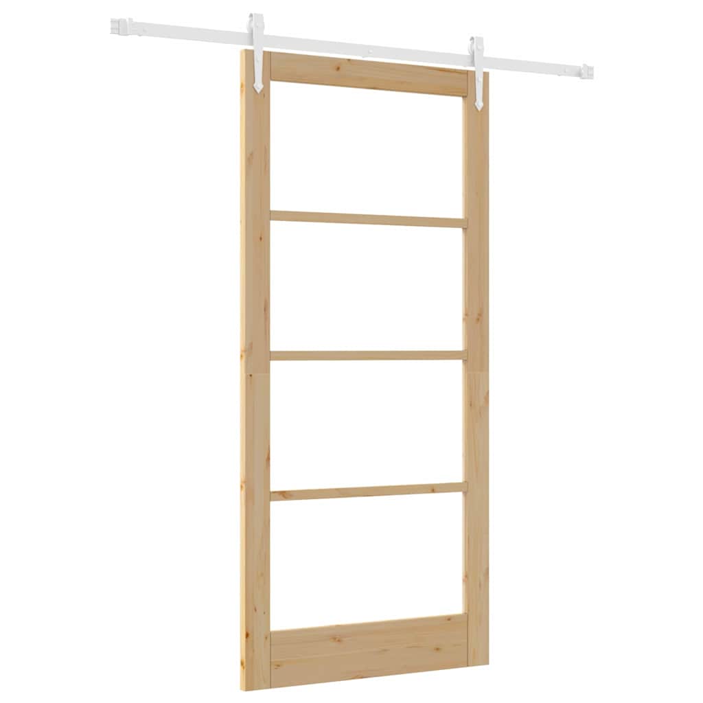 Puerta Corredera Natural 93 x 202 cm